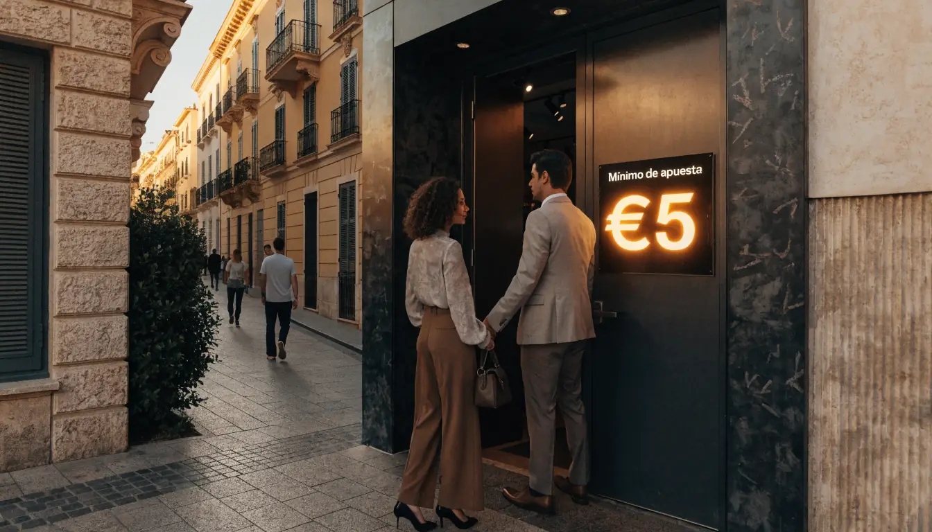 Entrada de casino en España con señal de depósito mínimo de 5 euros